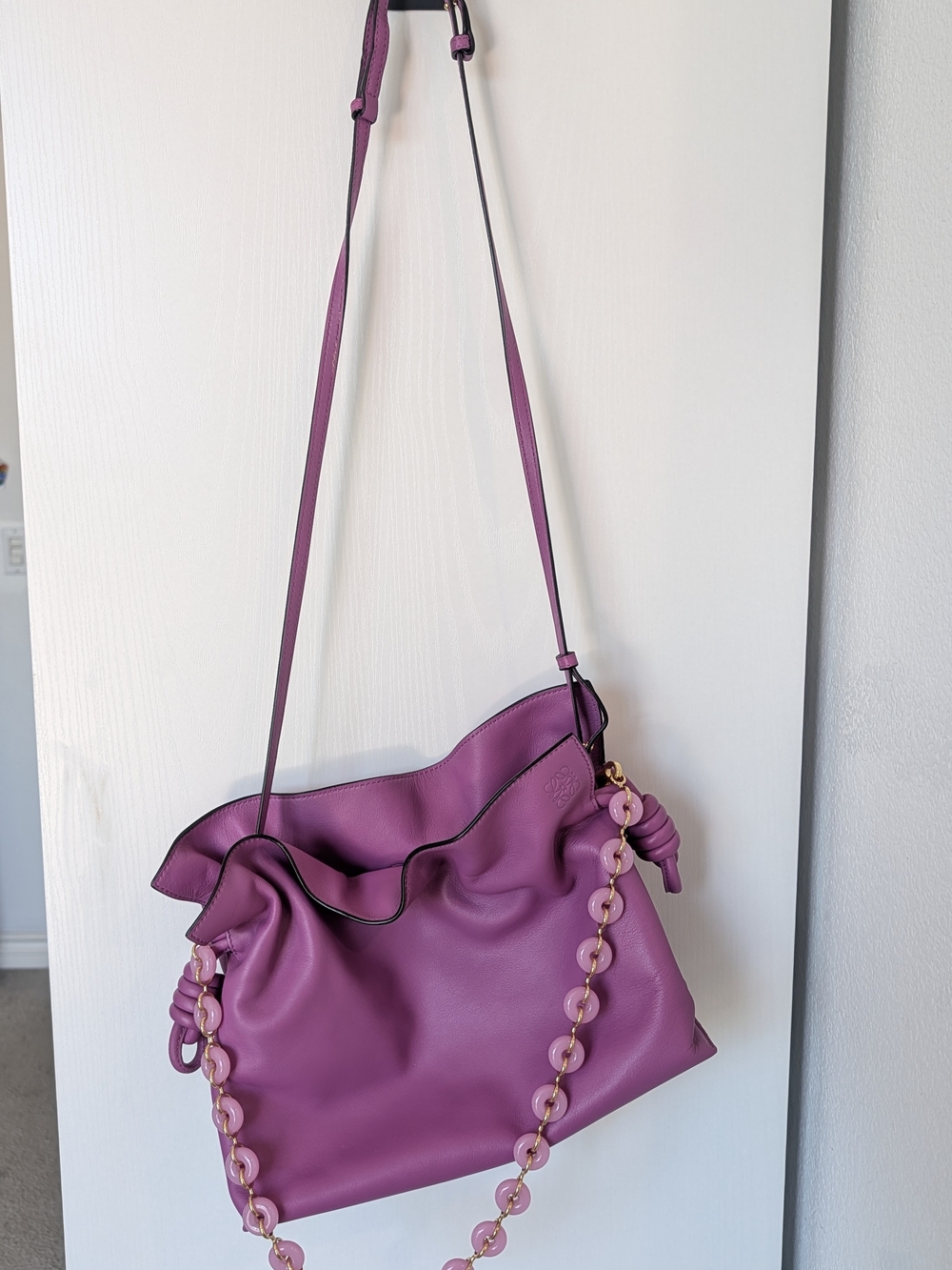 Loewe Pink Flamenco Medium Shoulder Bag - Picture 3 of 15